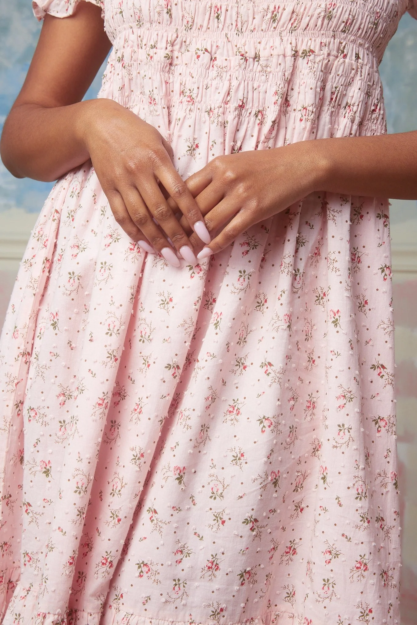 Clementine Maxi Dress- Blossom — Dynasty George